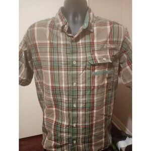 Columbia PHG Performance Hunting Gear Men's Button Down Short Sleeve Shirt Large